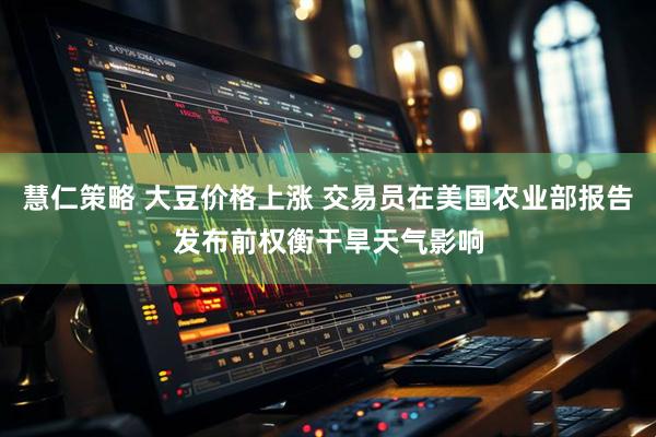 慧仁策略 大豆价格上涨 交易员在美国农业部报告发布前权衡干旱天气影响
